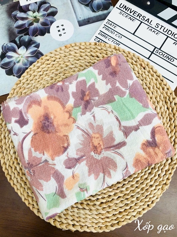 Vải xốp gạo - Khổ 1m52, cuộn 155m